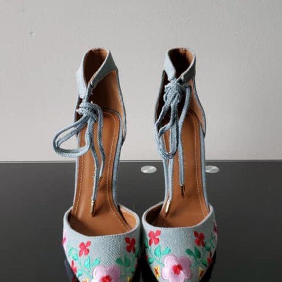 Ankle Strap Heels - Picture 2 of 2